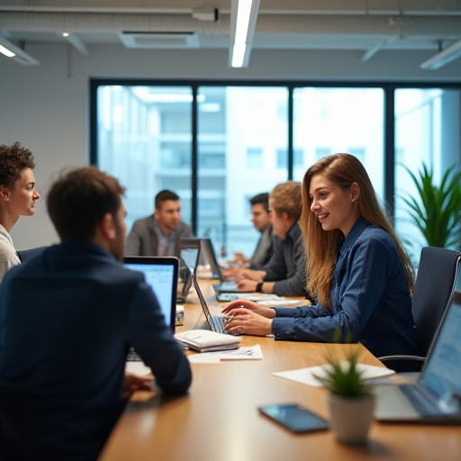 Maliyetleri düşürmeye odaklanan iş ekibi.