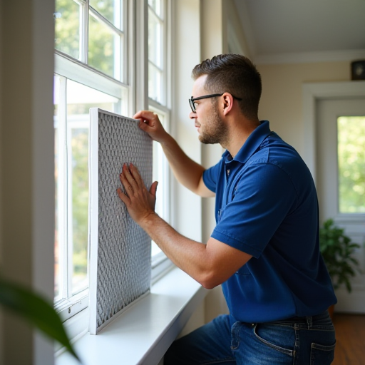Klima neden sürekli olarak açılıp kapanıyor? | Neden klima Teknisyen, klima filtrelerini temizliyor.