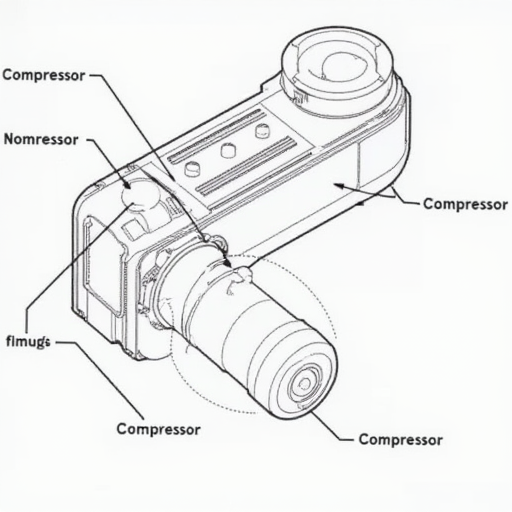 VRF sisteminin temel bileşenlerini gösteren şema.