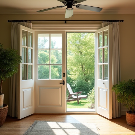 Havalandırma ve temiz hava için pencereleri açın ve tavan vantilatörünü kullanın.