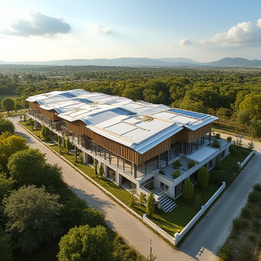 Arnavutköy'de, iklim değişikliğiyle mücadele çözümlerini sergileyen geniş bir alan tamamlandı.